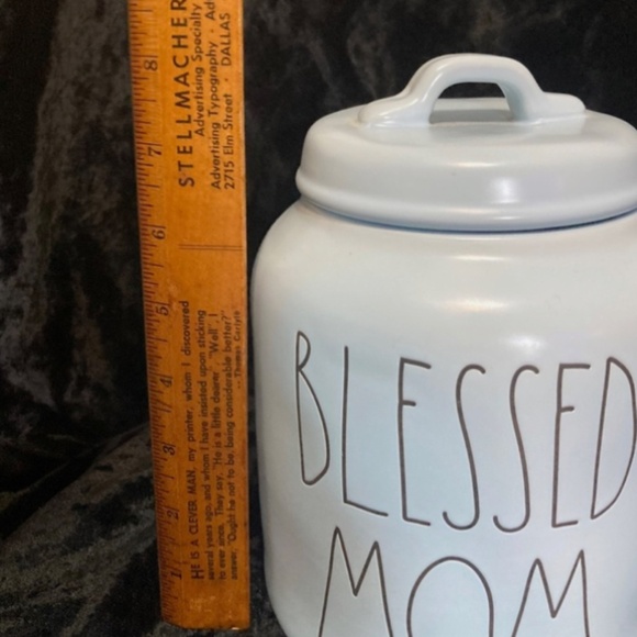 Rae Dunn “Blessed Mom” canister - Picture 2 of 4